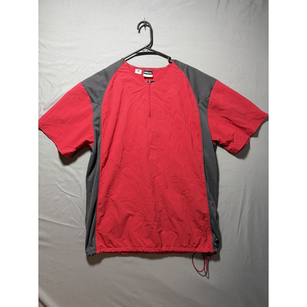 Wilson Athletic Baseball Windbreaker Pullover size Medium